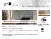 Tablet Screenshot of jcp.dk